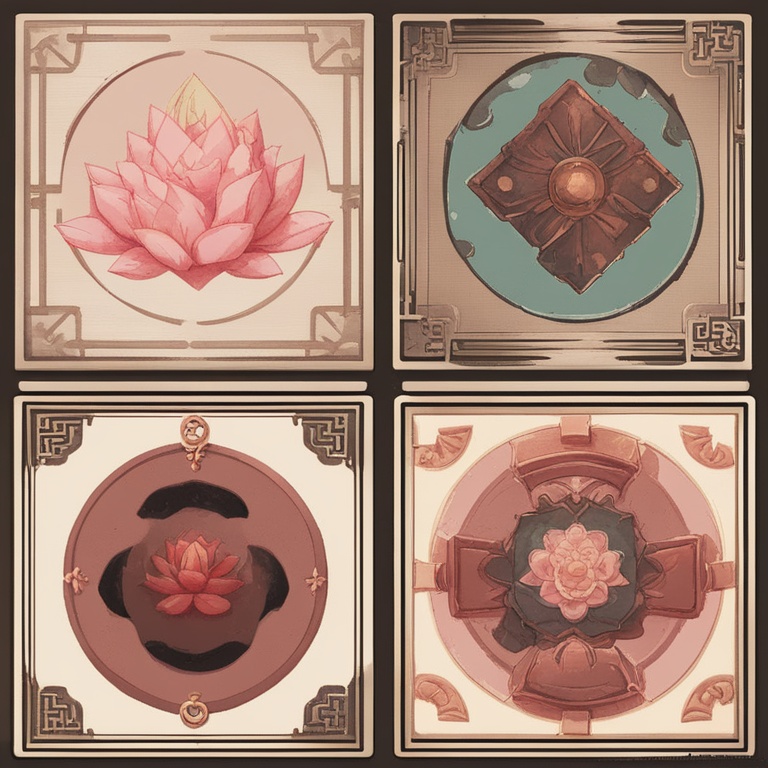 肉莲花法器图片,肉莲花法器，神秘与美丽的象征