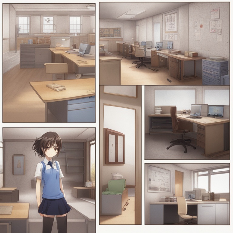 学校教师办公室,学校教师办公室——教育的后方阵地